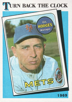 1989 Topps #664 Gil Hodges