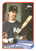 1989 Topps #700 Don Mattingly
