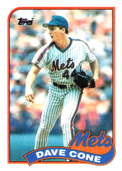 1989 Topps #710 Dave Cone