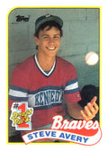 1989 Topps #784 Steve Avery