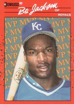 1990 Donruss #BC-1 Bo Jackson Bonus MVP's