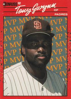 1990 Donruss #BC-4 Tony Gwynn Bonus MVP's