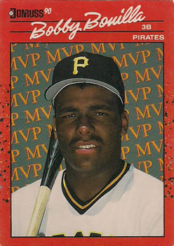 1990 Donruss #BC-16 Bobby Bonilla Bonus MVP's