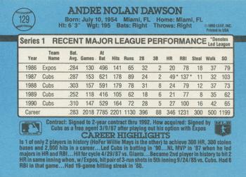 1991 Donruss #129 Andre Dawson