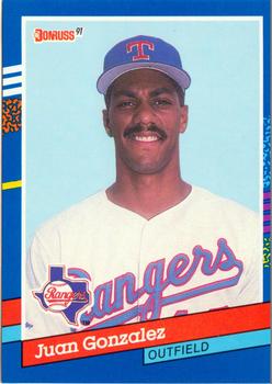1991 Donruss #371 Juan Gonzalez