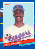 1991 Donruss #371 Juan Gonzalez