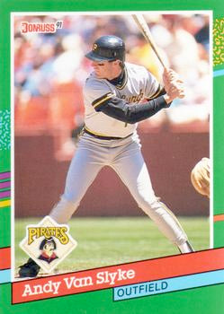 1991 Donruss #552 Andy Van Slyke