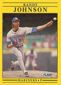 1991 Fleer #455 Randy Johnson
