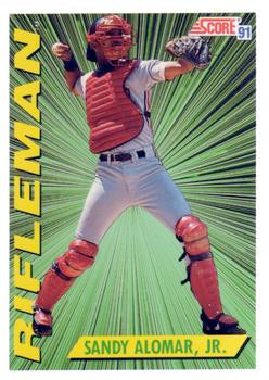 1991 Score #694 Sandy Alomar, Jr.