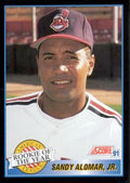 1991 Score #879 Sandy Alomar, Jr.