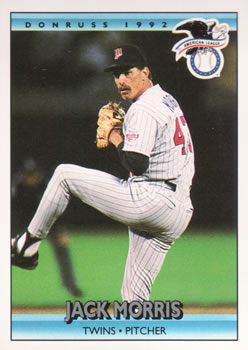 1992 Donruss #25 Jack Morris