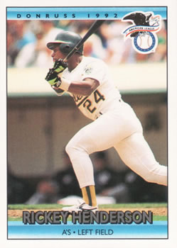 1992 Donruss #30 Rickey Henderson