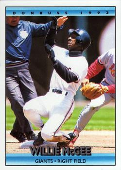 1992 Donruss #60 Willie McGee