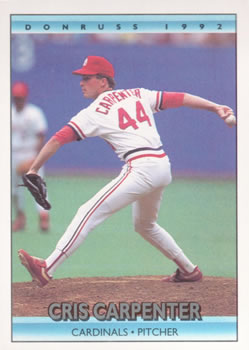 1992 Donruss #79 Cris Carpenter