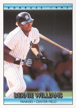 1992 Donruss #344 Bernie Williams