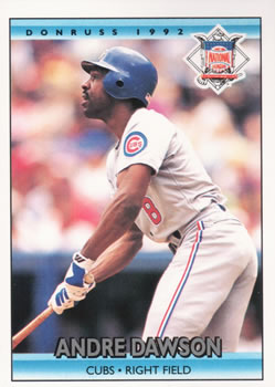 1992 Donruss #422 Andre Dawson