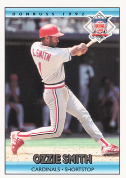 1992 Donruss #423 Ozzie Smith