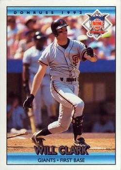 1992 Donruss #428 Will Clark