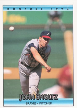1992 Donruss #442 John Smoltz