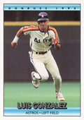 1992 Donruss #270 Luis Gonzalez