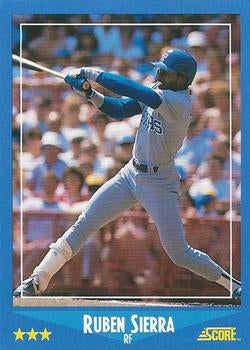 1988 Score #113 Ruben Sierra
