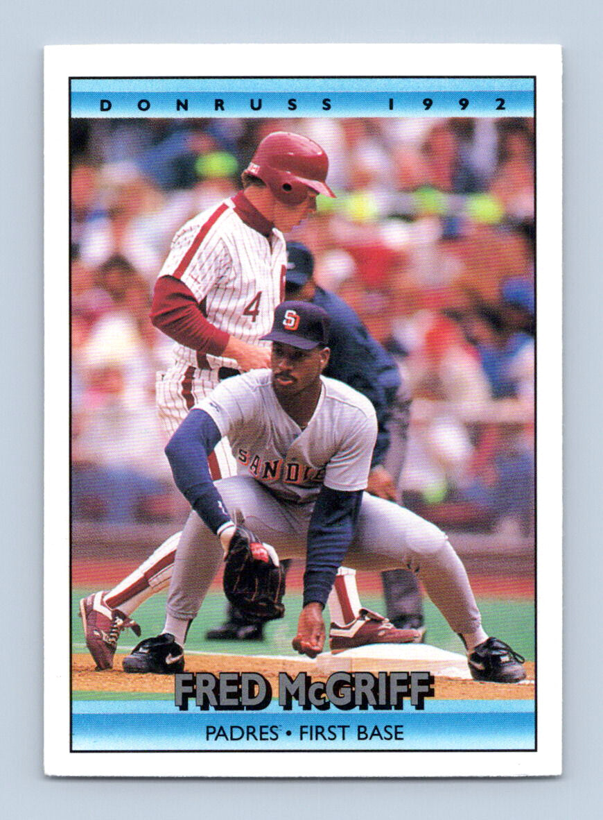 1992 Donruss #283 Fred McGriff