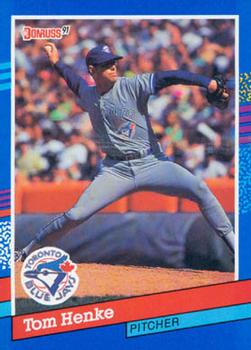 1991 Donruss #205 Tom Henke