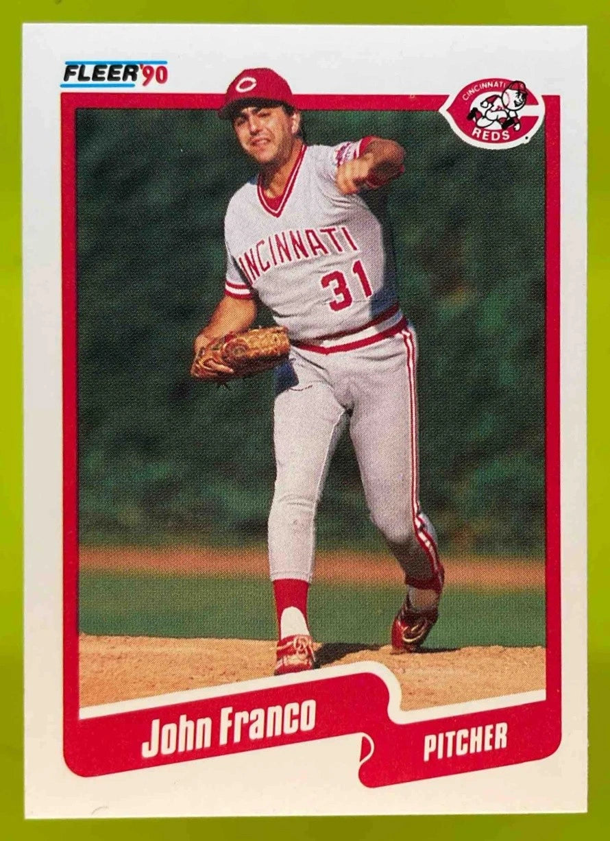 1990 Fleer #419 John Franco