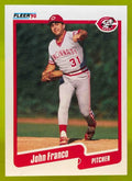 1990 Fleer #419 John Franco