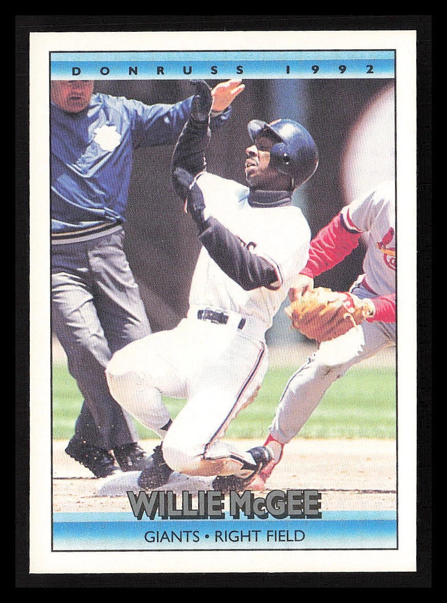 1992 Donruss #60 Willie McGee